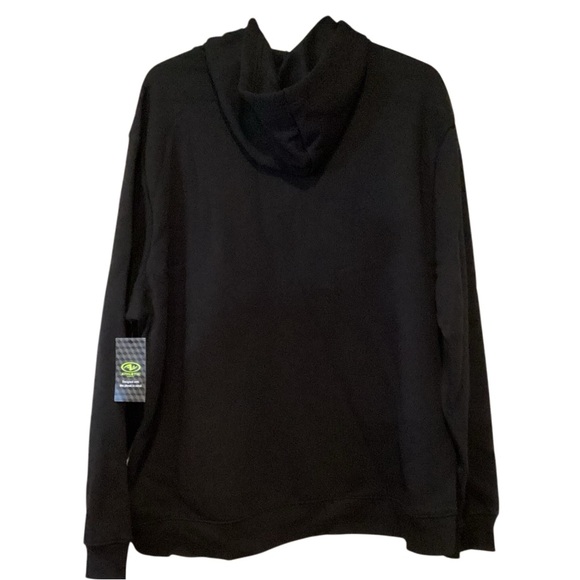 NWT Athletic Works Men's Black Zip-Up Hoodie  3XL - Picture 3 of 5